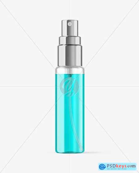 Clear Spray Bottle Mockup 65806