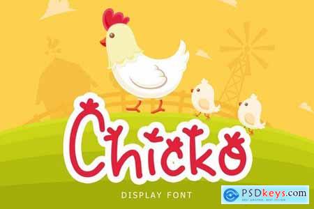 Chicko Cute Display Font