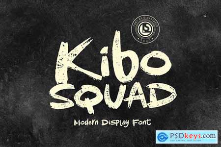 KIBO SQUAD - Display Comic Font 5277074
