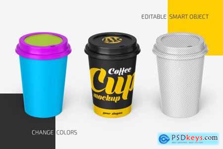 Paper Coffee Cup Mockup Set 5338895
