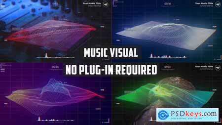 Wave Music Visualizer 27544136