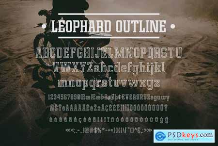 Leophard - Font Family