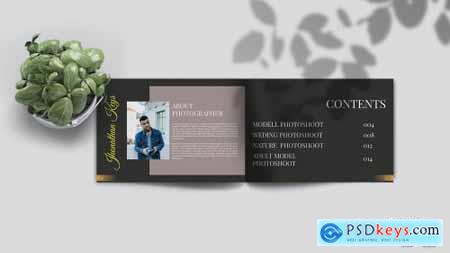 A4 LANSCAPE - PHOTOGRAPHY Template