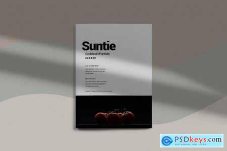 Suntie - Food Brochure Template