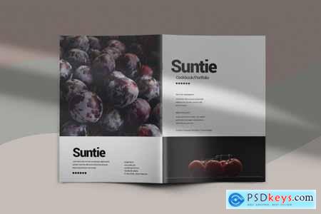 Suntie - Food Brochure Template