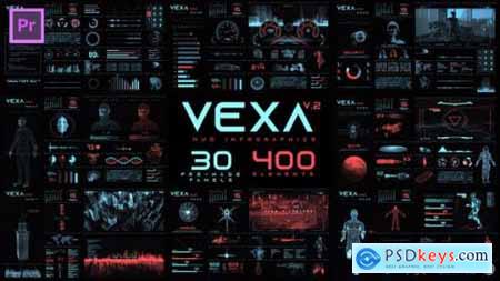 Vexa HUD Infographics Essential Graphics Mogrt 23582404
