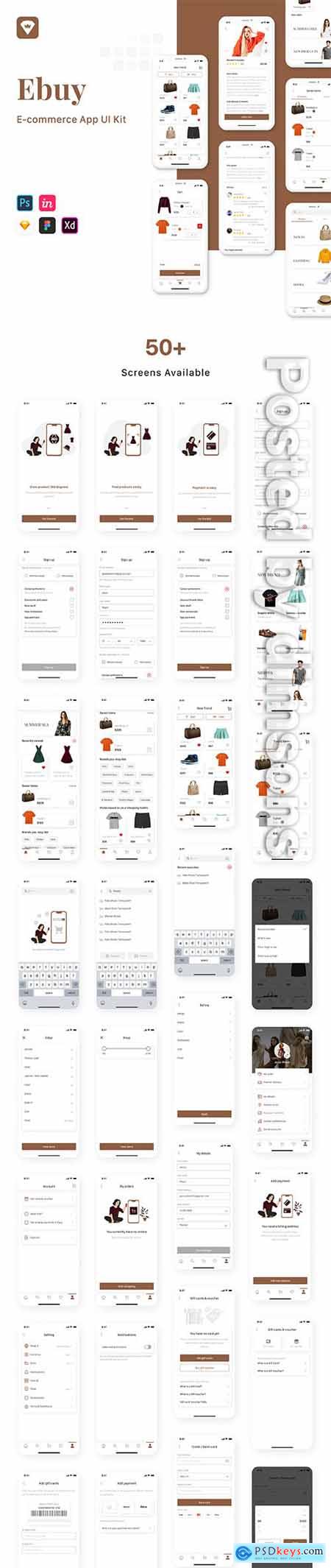 Ebuy - E-commerce App UI Kit