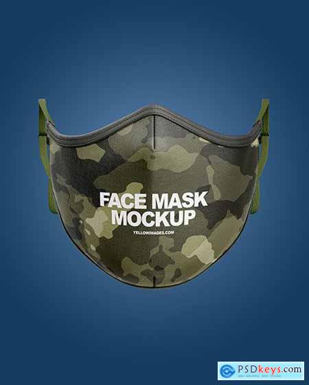 Face Mask Mockup 66745