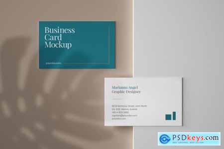 Elegant Business Card Mockup Set