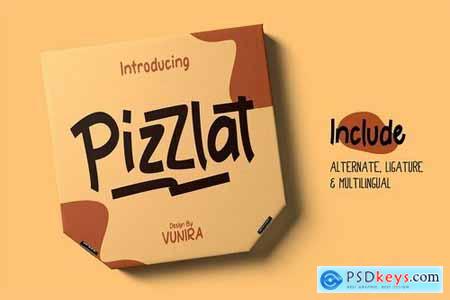 Pizzlat Fancy Font