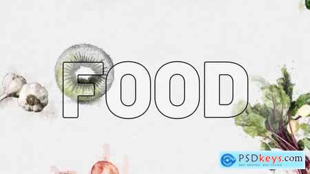 Vegetarian Fresh Food Logo 28422952