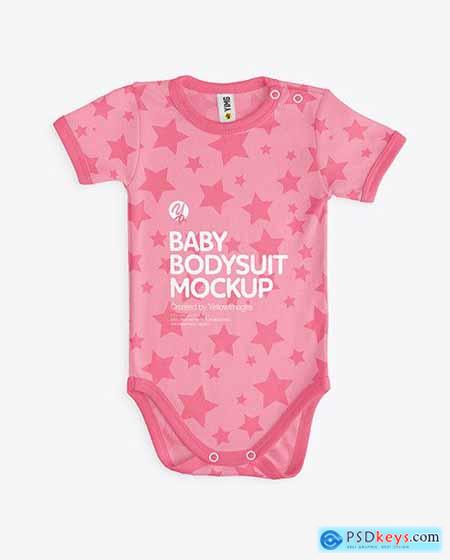 Baby Bodysuit Mockup 65829