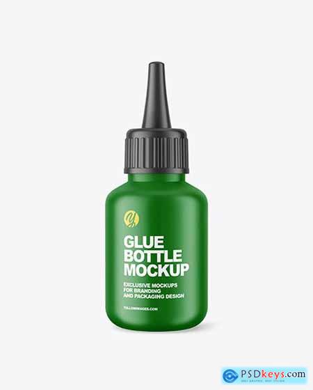 Matte Glue Bottle Mockup 66732