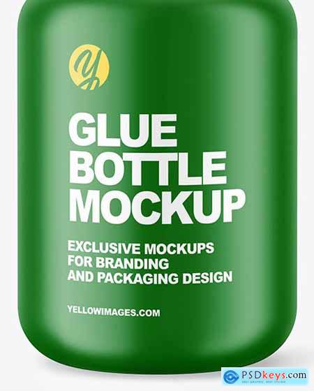 Matte Glue Bottle Mockup 66732