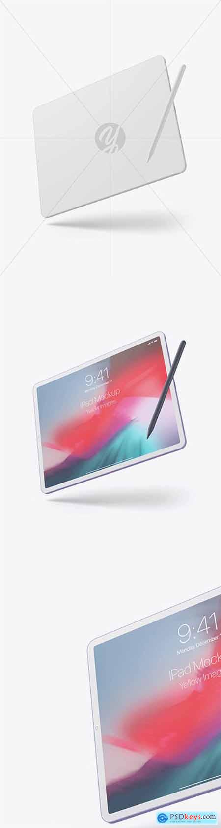Clay Apple iPad Pro 2018 12.9 Mockup 56998