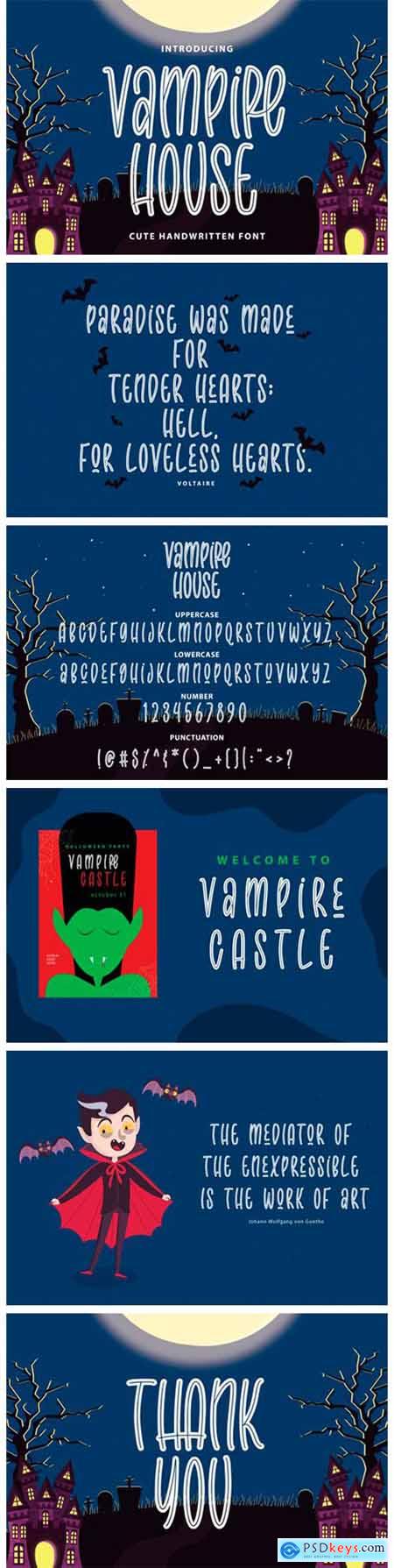 Vampire House Font