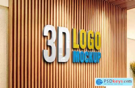 Download 3D logo mockup » Free Download Photoshop Vector Stock ... PSD Mockup Templates