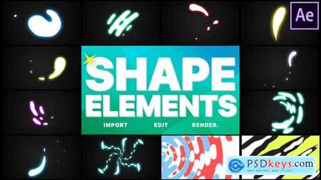 Shapes Elements Pack - After Effects 28468009