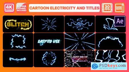 Cartoon Electricity And Titles - After Effects 28451613