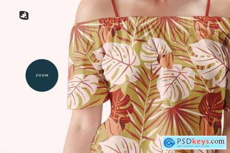 Female Summer Outfit Mockup 4971813