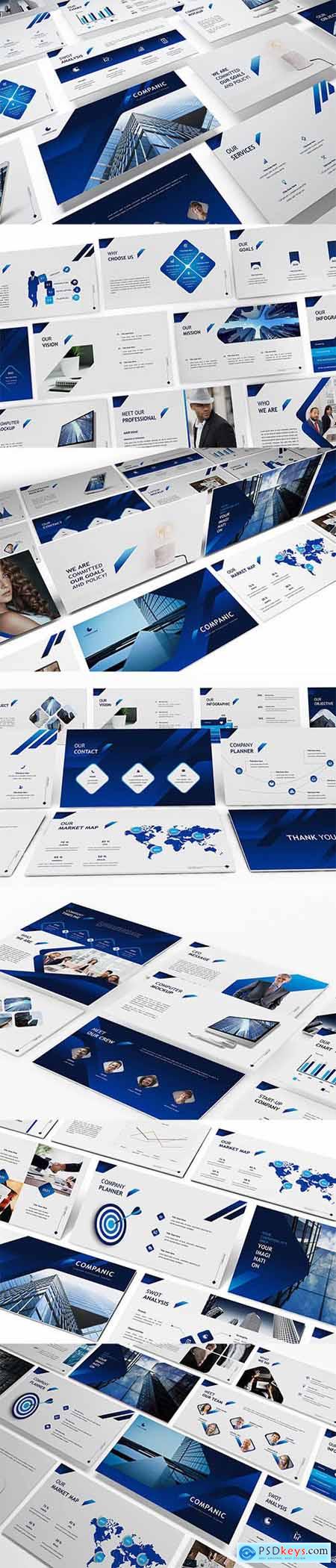 Companic - Corporate Powerpoint, Keynote and Google Slides Template