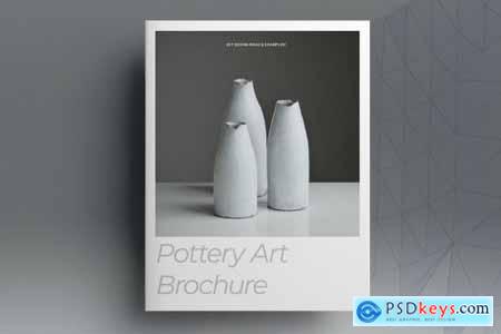Pottery Art Brochure Template 5297426