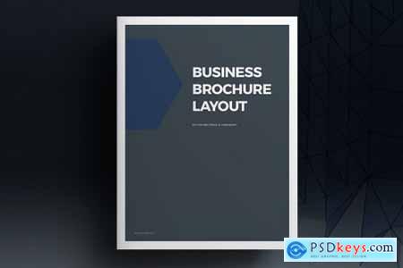 Blue Business Brochure Layout 5297310