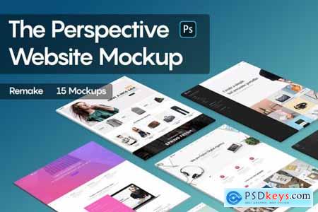 The Perspective Website Mockup 5321511