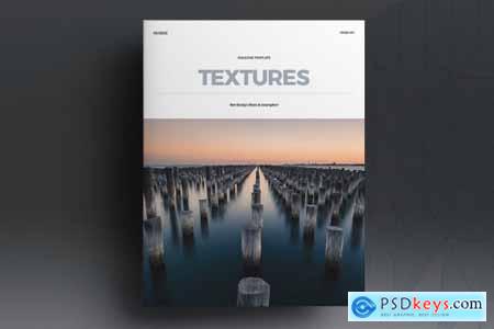 Textures Magazine Template 5297479