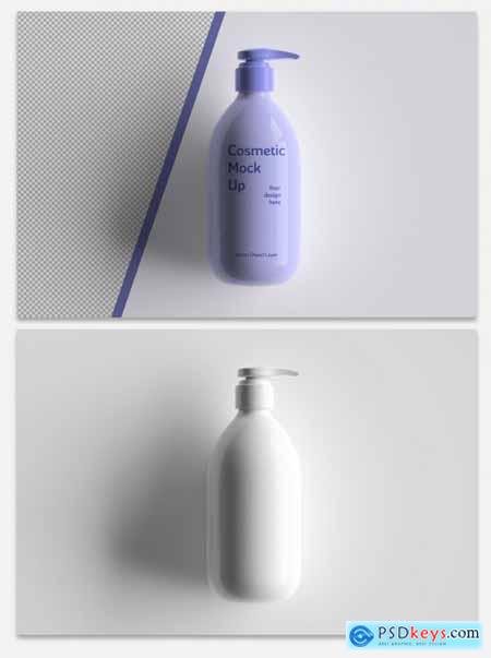 Mockup of a Cosmetic Bottle 374186831