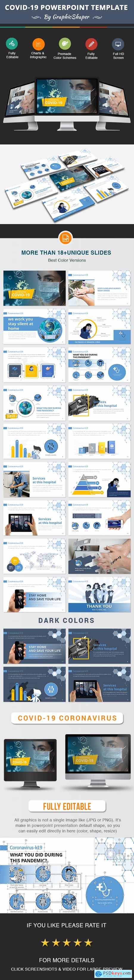 Covid-19 Powerpoint Template 26622759