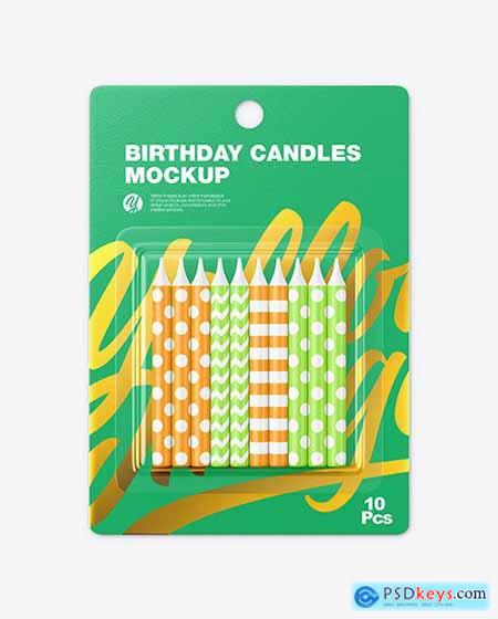 Download Blister Pack with 10 Candles Mockup 67081 » Free Download ...