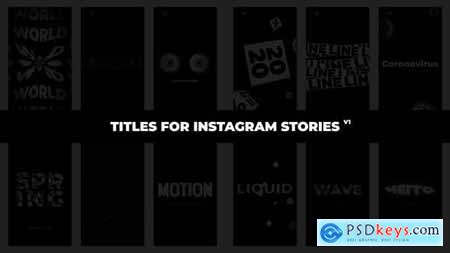 Titles For Instagram Stories 28569434