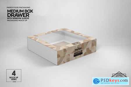 Medium BoxDrawer WindowSleeve Mockup 5357961