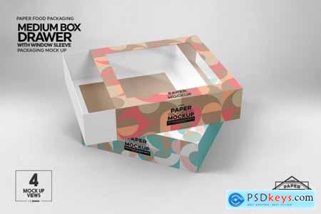 Medium BoxDrawer WindowSleeve Mockup 5357961