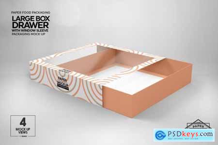 Large BoxDrawerWindow Sleeve Mockup 5358012