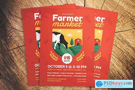 Farmer Market Fest Flyer