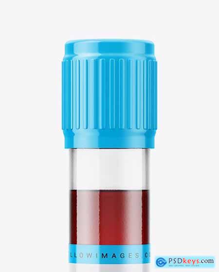 Blood Test Vaccum Tube Mockup 67020