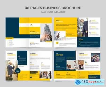 Corporate brochure design template