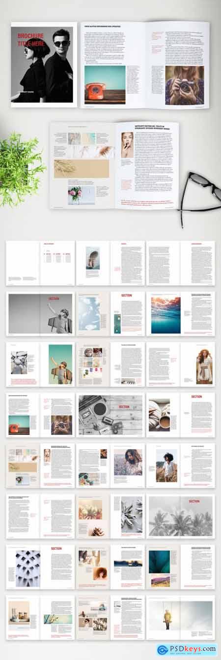 Minimal and Classic Brochure Layout 375909289