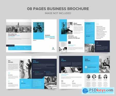 Corporate brochure design template