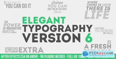Elegant Typography V6 9008689