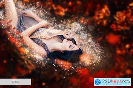 Shimmer Photoshop Action 4870504