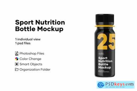 Sport Nutrition Bottle Mockup 4886958
