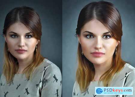 HDR Painting Photoshop Actions 4909711