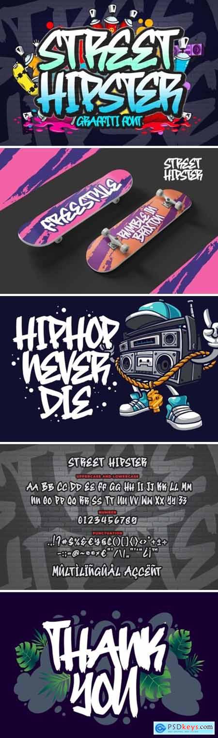 Street Hipster Font