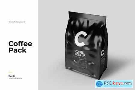 Coffee Pack Mock Up