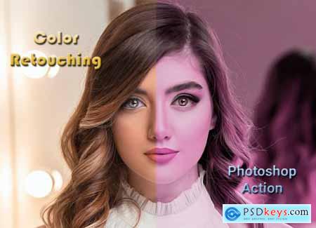 Color Retouching Photoshop Action 4737133