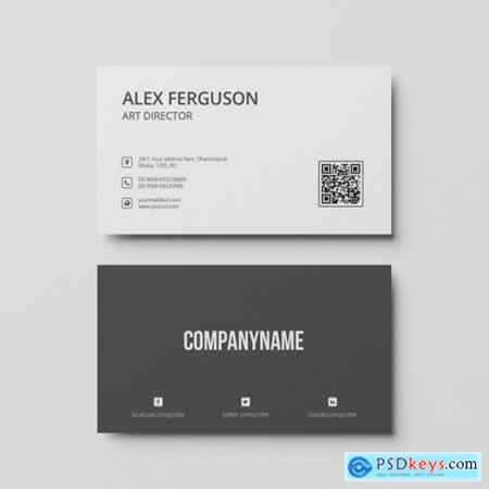 Business card template 2