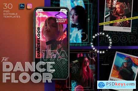 Dance Floor - Instagram Template 5111033